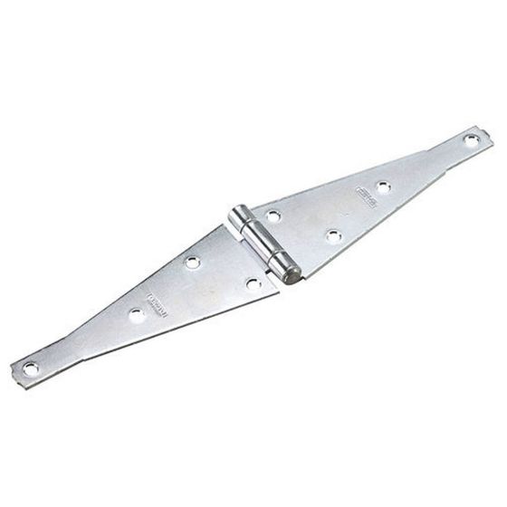Heavy Duty Strap Hinge - Zinc - 8"