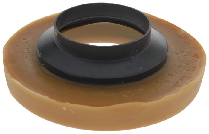 Toilet jumbo wax ring and flange