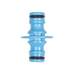 2 Ways Coupling - 12 mm - Metal - blue