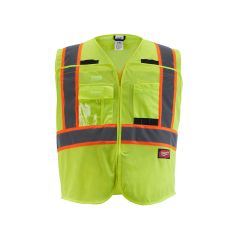 Veste de sécurité, jaune, grandeur XX-grand/XXX-grand