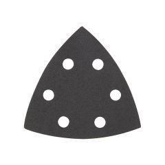 Patin de ponçage triangulaire, gr 240, 3 1/2", 6/pqt