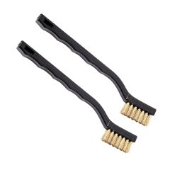 Ensemble de brosses, laiton, noir, 2/pqt