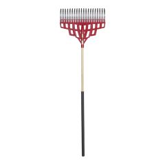 Multi-purpose lawn rake, 20 Tines