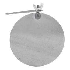 Round Damper with Key - 6"