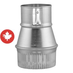 Raccord d'évasement, 3" - 4", aluminium