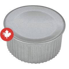 Bouchon rond plissé