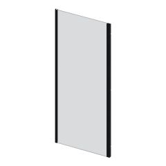 Pandora Shower Side Panel - Matte Black - 36" x 75"