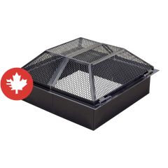 Moderno/Urbania Fireguard - Black Steel In Box