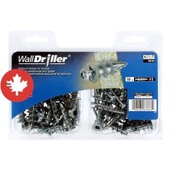 Ancrages WallDriller Zinc #8L (+ Vis) (50)