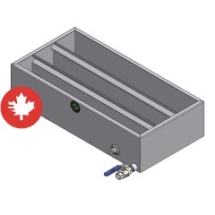 Panne 3 chemins, 16" x 32"