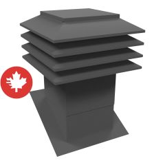 VMAX 301 Sloped Roof Ventilator - Charcoal