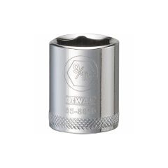 9/16" - 6 Point Short 1/4" Drive Socket