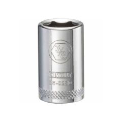 3/8" - 6 Point Short 1/4" Drive Socket