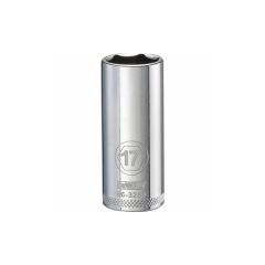 17 mm - 6 Point Deep 3/8" Drive Socket