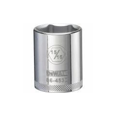 15/16" - 6 Point Short 1/2" Drive Socket