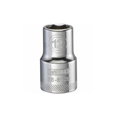 6 Point Short 1/2" Drive Socket - Metric