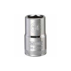 14 mm - 6 Point Short 1/2" Drive Socket