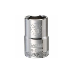 5/8" - 6 Point Short 1/2" Drive Socket