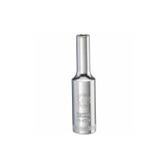 6 Point Deep 1/4" Drive Socket - Metric