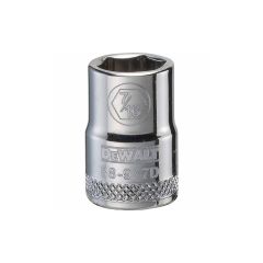 7/16" - 6 Point Short 3/8" Drive Socket