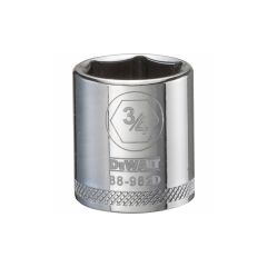 3/4" - 6 Point Short 3/8" Drive Socket