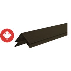 CanExel Ced'R-Vue Outside Corner - 1" x 10' - Dark Roast
