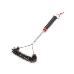 Brosse à BBQ triangulaire en acier inoxydable 18"