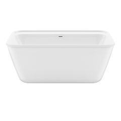 Kai Rectangular Freestanding Bathtub - 58" x 32" - Acrylic - White