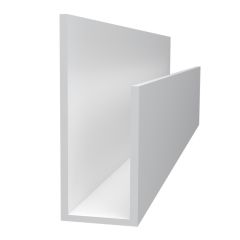Moulure en J en PVC pour panneau Trusscore Wall&CeilingBoard, blanc, 1/2" x 10'