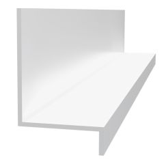 Moulure de transition en Z en PVC pour Trusscore Wall&CeilingBoard, blanc, 10'