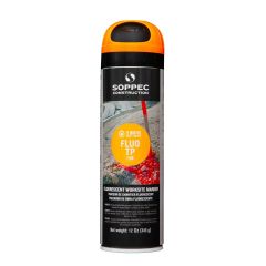 FLUO TP Highly Fluorescent Worksite Marking Paint - Orange - 345 g