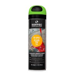 FLUO TP Highly Fluorescent Worksite Marking Paint - Green - 345 g