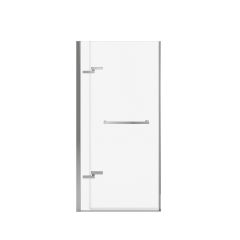 Porte de douche pivotante,  Reveal Sleek, 44-47" x 71 1/2", verre clair, chrome