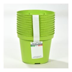 Plastic Production Pot for Seedling - Green - 10" - 10/Pkg