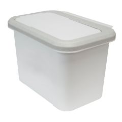 Boîte en plastique pour épingles à linge, blanc