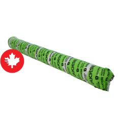 Film de polyéthylène, moyen, clair, 120'' x 150', pli en "W", couvre 1 500 pi²