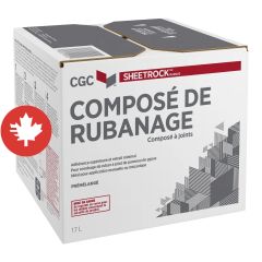 Composé à joints CGC Sheetrock pour rubanage, 17L