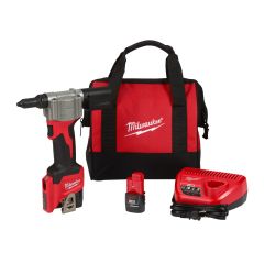 Ensemble de riveteuse M12 sans fil 12V lithium-ion