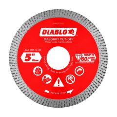 Disque à tronçonner à bord continu diamanté, pour maçonnerie, 5"