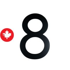 Chiffre d'adresse 8, collection Contemporaine Noire, 9"