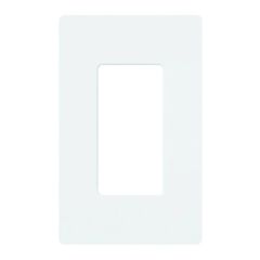 Plaque murale sans vis, Claro, simple, blanc