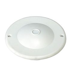 Couvercle rond, blanc, 4"