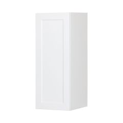Caisson supérieur 1 porte Shaker, blanc, 12" x 30" x 12 1/2"