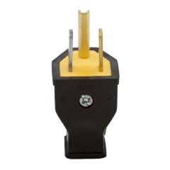 3-Wire Plug - Black