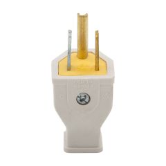 3-Wire Plug - White
