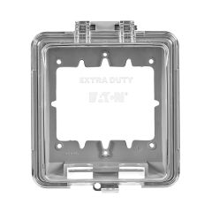 Couvercle étanche boite double, gris