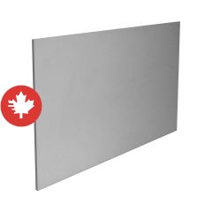 Panneau d'îlot, Shaker, gris, 48" x 34 3/4"