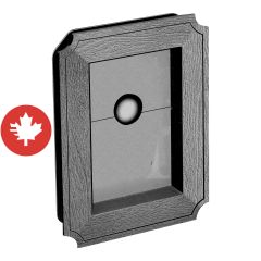 Split Block Plate - Black