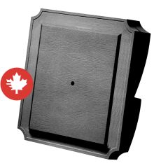 Surface Series Block Scalloped - Black