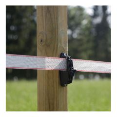 Isolateur ruban pour poteau, noir, 60/pqt